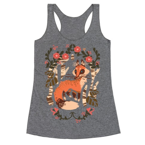 Fox In The Forest Racerback Tank Top