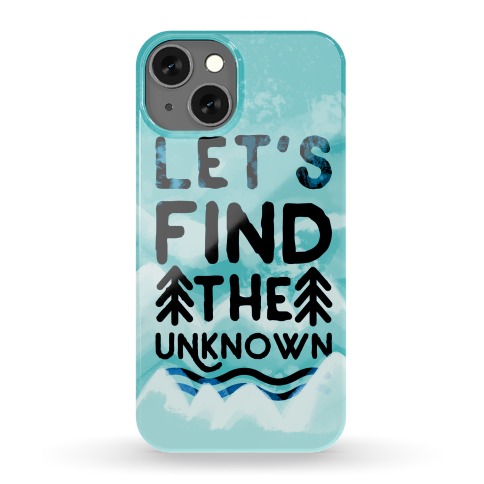 Let's Find the Unknown Phone Case