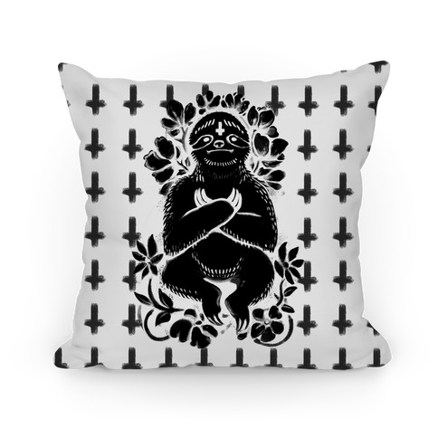Sinful Sloth Pillow