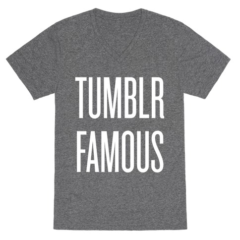 Tumblr Famous V-Neck Tee Shirt