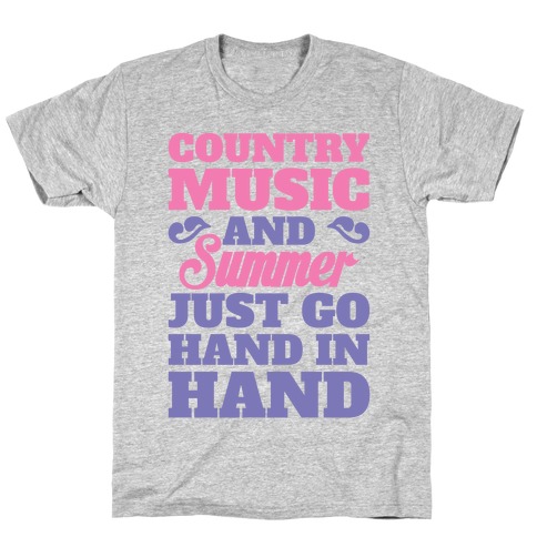 Country Music and Summer T-Shirt