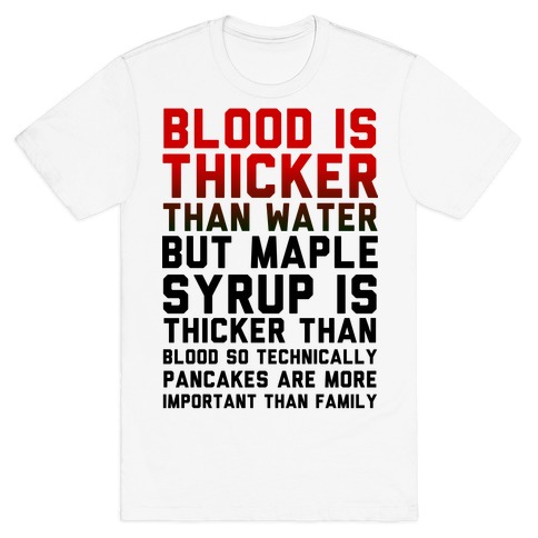 thicker blood than water pancake edition lookhuman currentcolorname currentstylename sku