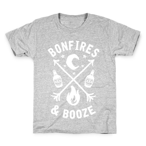 Bonfires & Booze Kids T-Shirt