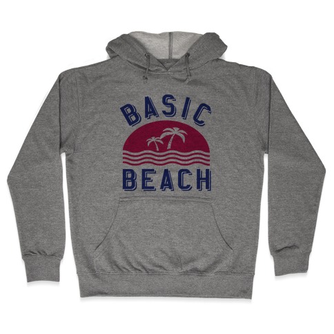 Basic Beach Hooded Sweatshirt