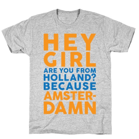 Are You From Holland Because Amster-Damn T-Shirt