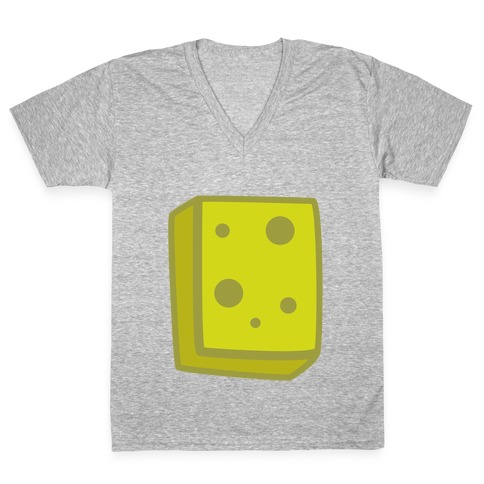 Sponge V-Neck Tee Shirt