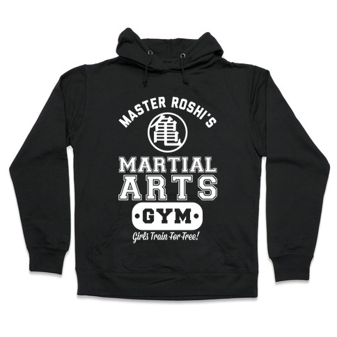 Master Roshi's Martial Arts Gym Hooded Sweatshirt