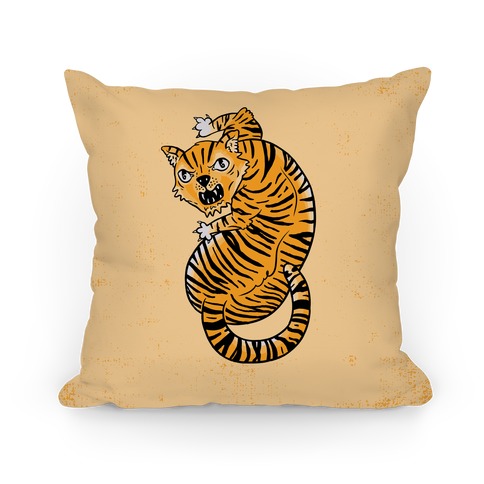 The Ferocious Tiger Pillow