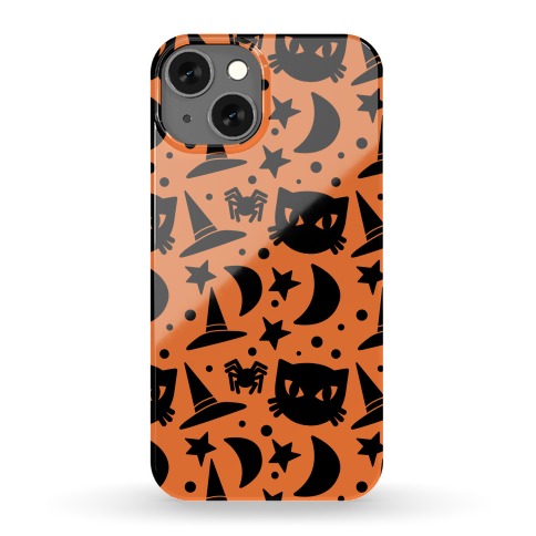 Witchy Halloween Pattern Phone Case