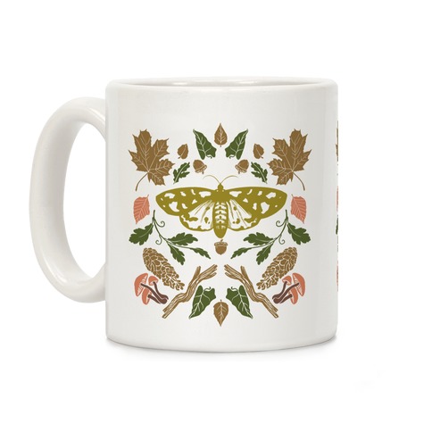 Woodland Moth Coffee Mug