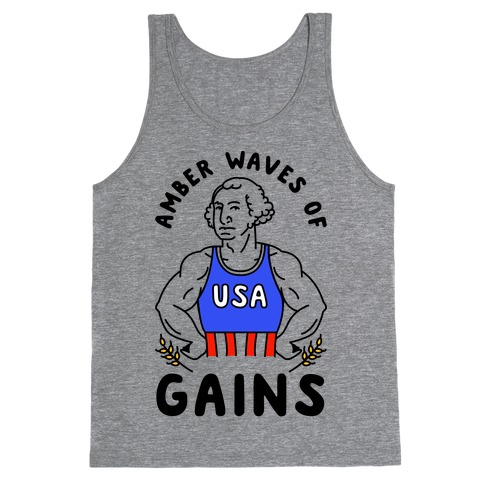 Amber Waves Of Gains Tank Top