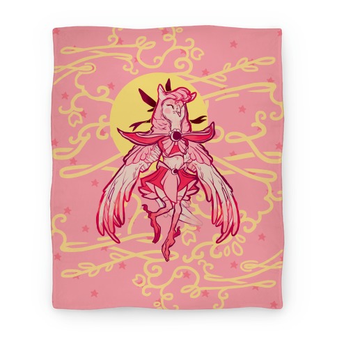 Magical Owl Girl Blanket