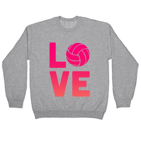 Love Volleyball (V-Neck) Pullover