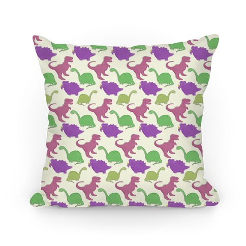 Dinosaur Pattern Pillow