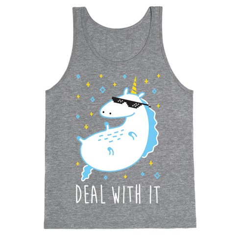 Deal With It Unicorn Tank Top