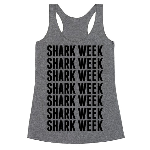 Shark Week Racerback Tank Top
