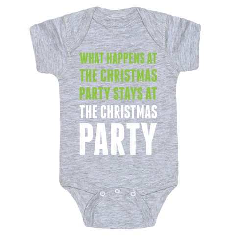 Christmas Party Baby One-Piece