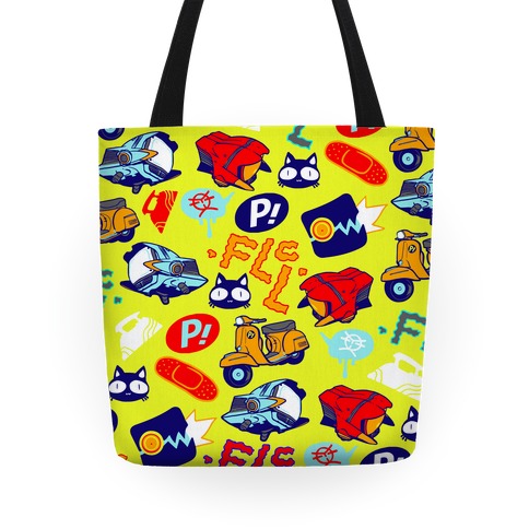 FLCL Anime Pattern Tote