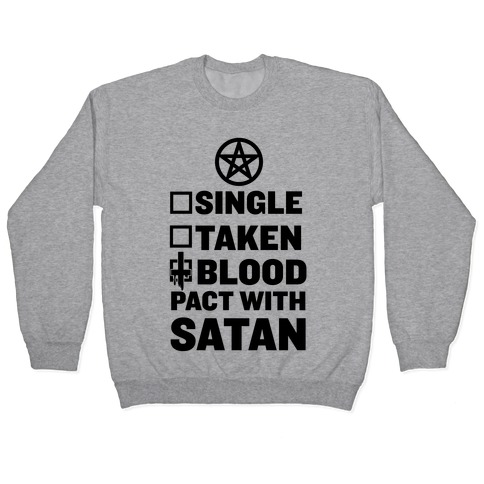 Blood Pact With Satan Pullover