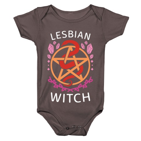 Lesbian Witch Baby One-Piece
