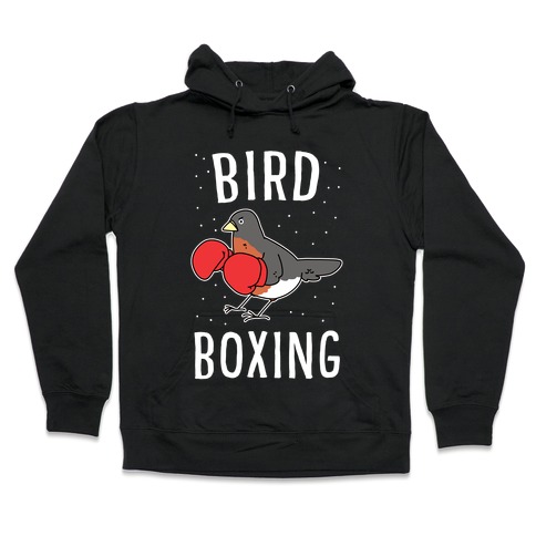 Bird Boxing Hooded Sweatshirt