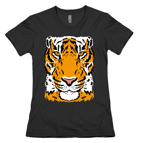 Tiger Stare Womens T-Shirt