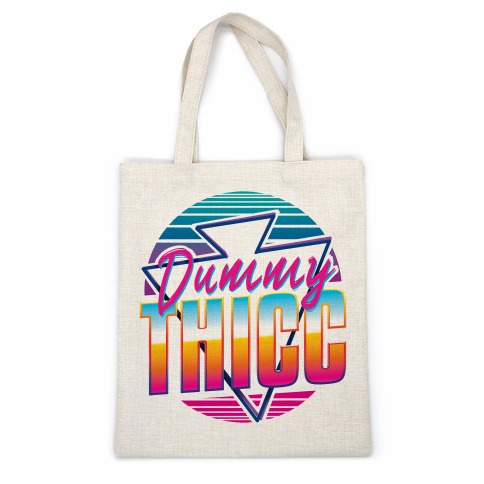 Retro and Dummy Thicc Casual Tote