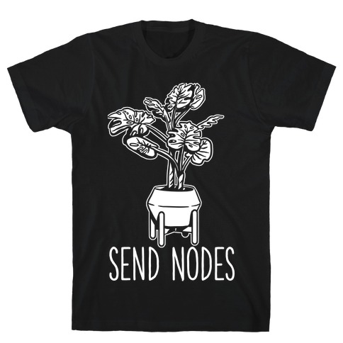 Send Nodes Monstera T-Shirt