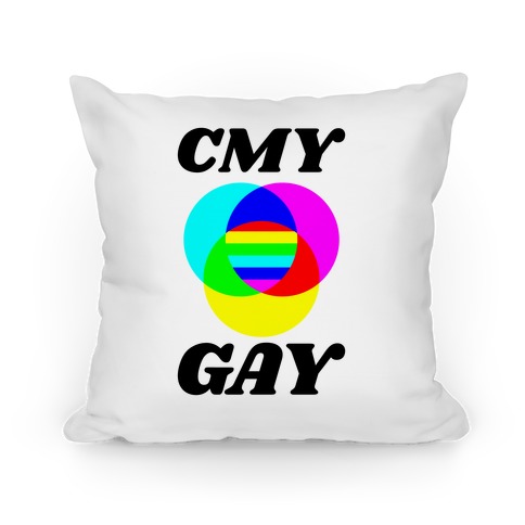 CMY Gay  Pillow