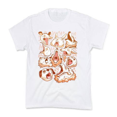 Screaming Animals Kids T-Shirt