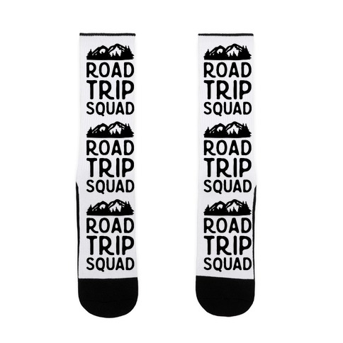 Road Trip Squad Sock