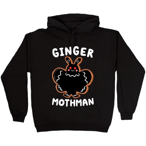Ginger Mothman Hooded Sweatshirt
