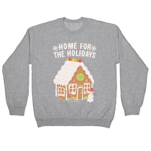 Home For The Holidays Gingerbread Pullover