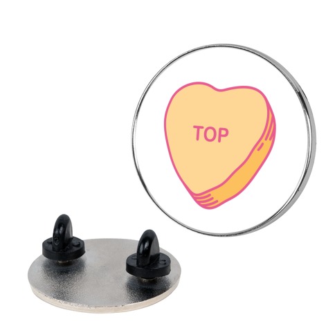 Top Candy Heart Pin