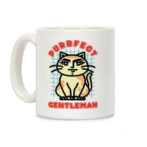 Purrfect Gentleman Coffee Mug