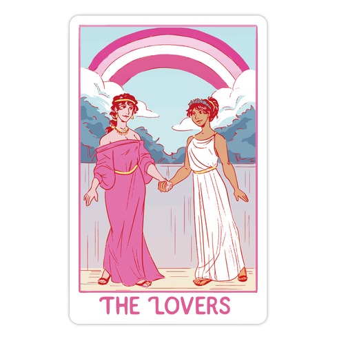 The Lovers - Sappho Die Cut Sticker