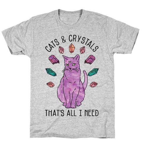 Cats and Crystals T-Shirt