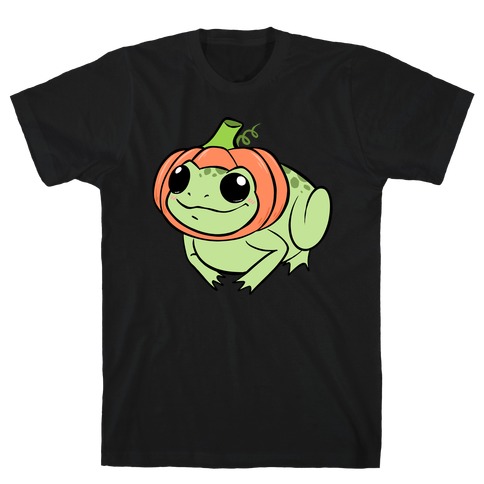 Frog In A Pumpkin Hat T-Shirt