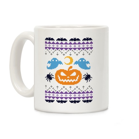 Ugly Halloween Sweater Coffee Mug