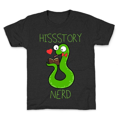 Hissstory Nerd Kids T-Shirt