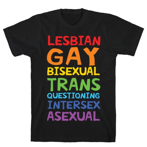 LGBTQIA List T-Shirt