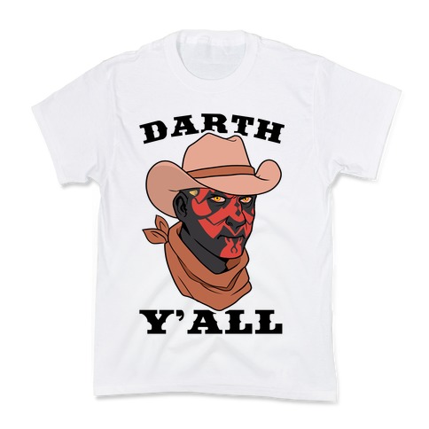 Darth Y'all Kids T-Shirt