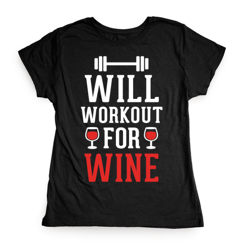 my favorite workout wine shirt