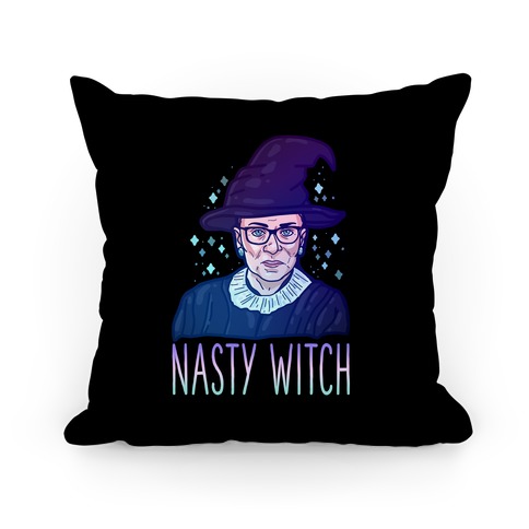 RBG Nasty Witch Pillow