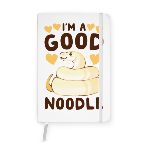 I'm a Good Noodle Notebook