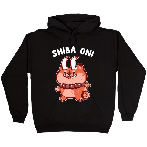 Shiba Oni Hooded Sweatshirt