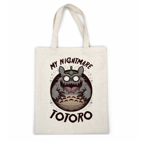 My Nightmare Totoro Casual Tote
