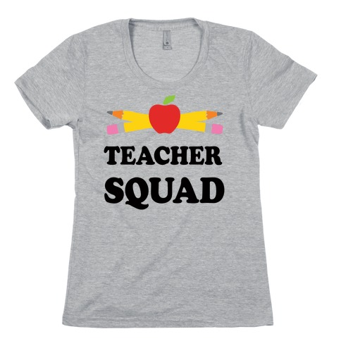 Teacher Squad Womens T-Shirt