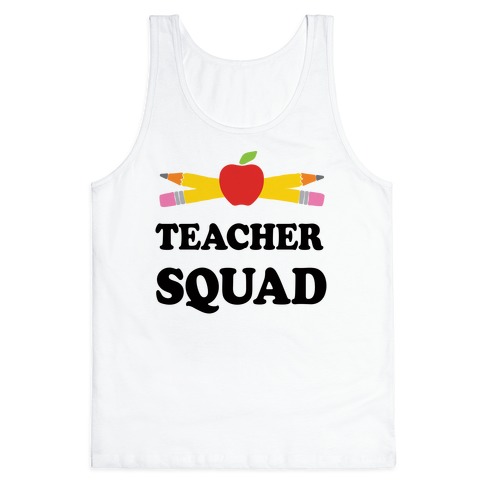 Teacher Squad Tank Top