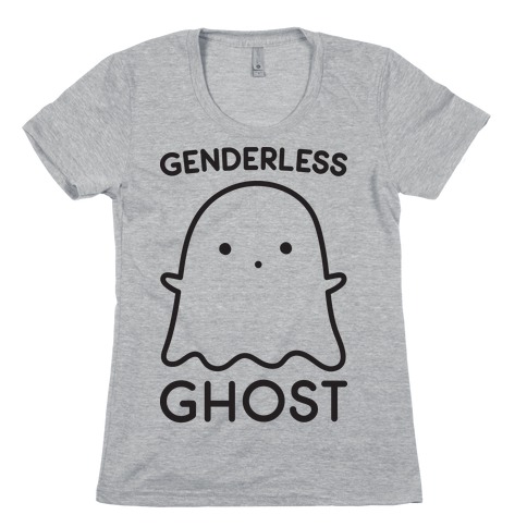 Genderless Ghost Womens T-Shirt
